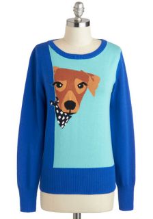 You Lucky Dog Sweater  Mod Retro Vintage Sweaters