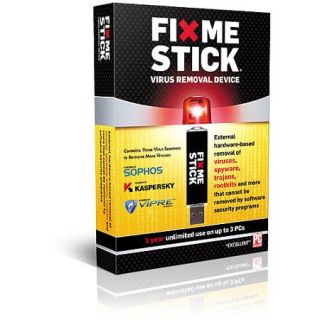 FixMeStick   Virus Removal Device   Unlimited Use on up to 3 PCs