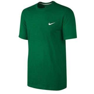 Nike Swoosh S/S T Shirt   Mens   Casual   Clothing   Pine Green/White