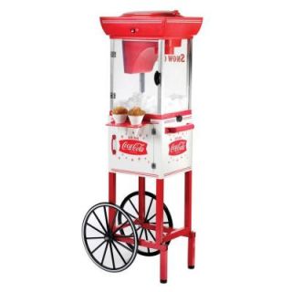 Nostalgia Electrics Coca Cola Series Snow Cone Cart in Red SCC399COKE