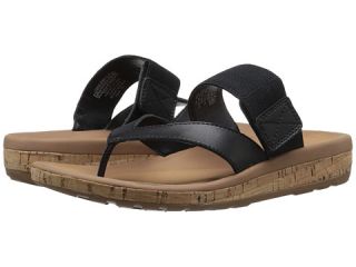 Rockport Weekend Casuals Keona Gore Thong Black Smooth