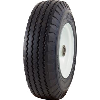 Marathon Tires Flat-Free Hand Truck Tire — 3/4in. Bore, 4.10/3.50–6in.  Flat Free Hand Truck Wheels