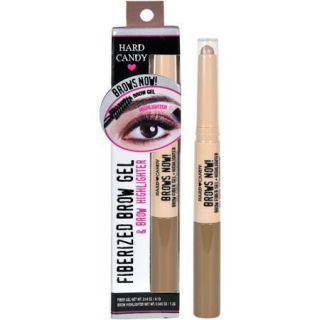 Hard Candy Brows Now Fiberized Brow Gel & Brow Highlighter, 0.182 oz