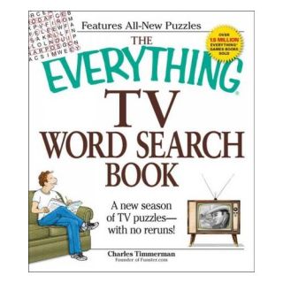 The Everything TV Word Search Book A New Season of TV Puzzles   With No Reruns