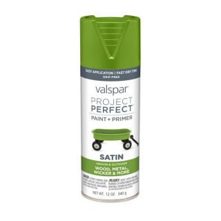 Valspar Project Perfect Tropical Foliage Fade Resistant Enamel Spray Paint (Actual Net Contents 12 Oz.)