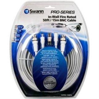 Swann Fire Rated Bnc Extension Cable (50 Feet) SWPRO 15MFRC GL
