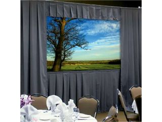 Ultra Velour Fast Fold Deluxe Drapery Presentation Frames Without Skirt Bar 56" x 96" Area 9'5"