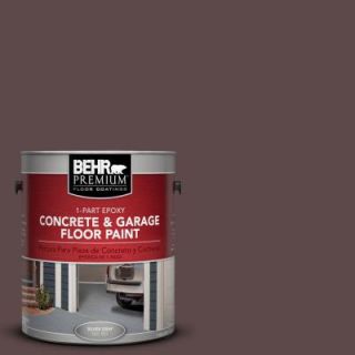 BEHR Premium 1 Gal. #PFC 05 Cafe Iruna 1 Part Epoxy Concrete and Garage Floor Paint 93001