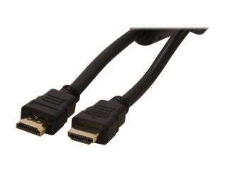 HDM MMBB HSE50BK 50 ft. Black Premium Series Ultimate High Speed HDMI Cable with Ethernet Gold Plated Connector w/