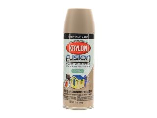 Krylon Fusion Spray Paint for Plastic khaki satin