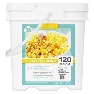 Lindon Farms Emergency Food 120 Serving Freeze Dried Yellow Corn Food
