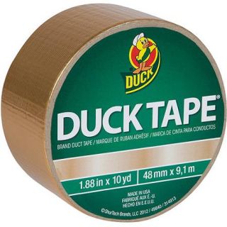 Duck Brand Duct Tape, 1.88" x 10 yard, Gold