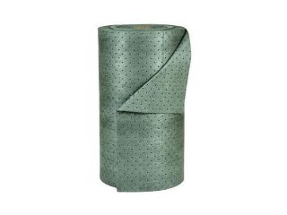Brady® 30" X 150' SPC MRO Plus Gray 3 Ply Meltblown Polypropylene Dimpled Heavy Weight Sorbent Roll, Perforated Every 30" (1 Per Box)
