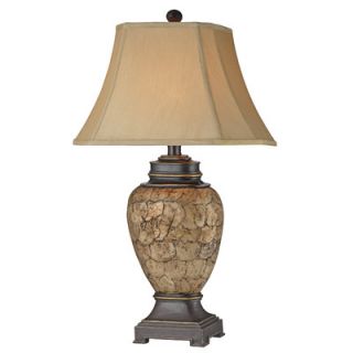 Stein World Urn 32 H Table Lamp with Bell Shade