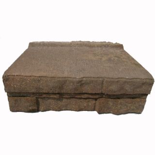 Harvest Blend Ledgewall Concrete Retaining Wall Block (Common 12 in x 4 in; Actual 12 in x 4 in)