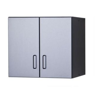 Tuff Stor 29 in. W x 27.5 in. H x 14.5 in. D Thermo Fused Melamine Hanging Cabinet in Grey 2122 1102