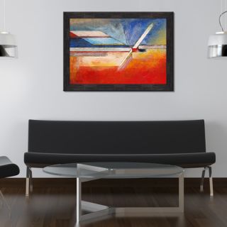 Tori Home Edge of Abstraction No. 11 by Clive Watts Framed Painting