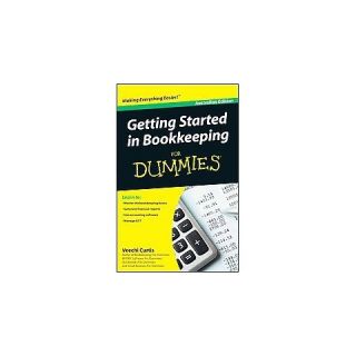 Getting Started in Bookkeeping for Dummies (Paperback)