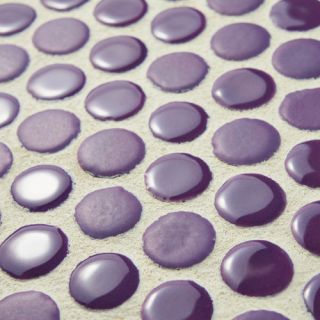 Astraea 0.62 x 0.62 Porcelain Mosaic Tile in Purple by EliteTile