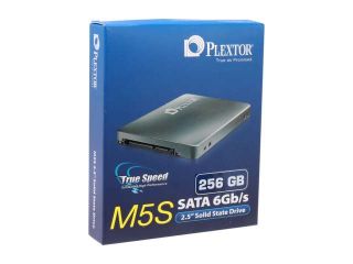 Plextor M5S Series 2.5" 256GB SATA III Internal Solid State Drive (SSD) PX 256M5S