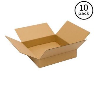 Plain Brown Box 26 in. x 26 in. x 6 in. 10 Box Bundle PRA0143B