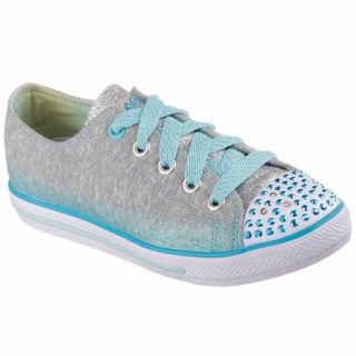 Skechers Girls Twinkle Toes Chit Chat Sweet Surprise Light Up Shoe 864969