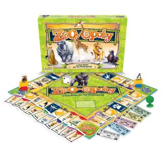 Late For The Sky Zoo opoly Board Game