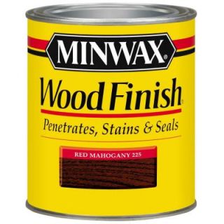 Minwax 1 qt. Wood Finish Red Mahogany Oil Based Interior Stain 70007