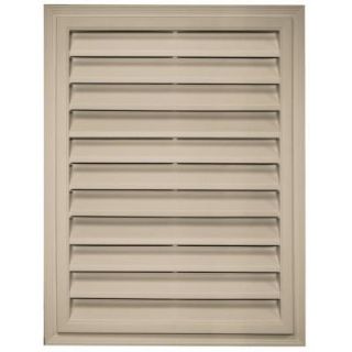 Builders Edge 18 in. x 24 in. Rectangle Gable Vent in Clay 120061824085