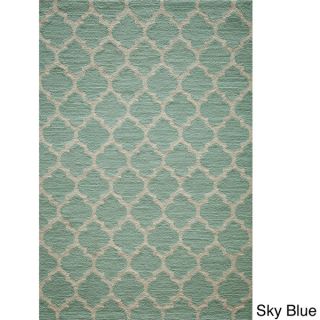 Hand hooked Casablanca Polyester Area Rug (36 x 56)  