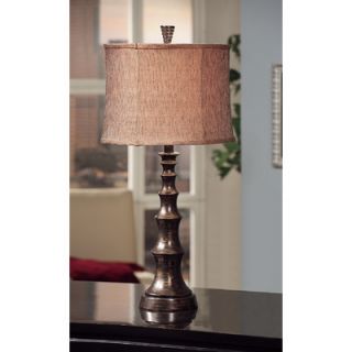 Crestview Collection Orlo 30 H Table Lamp with Drum Shade