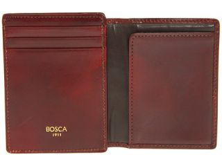 Bosca Old Leather Collection   Front Pocket Wallet Cognac Leather