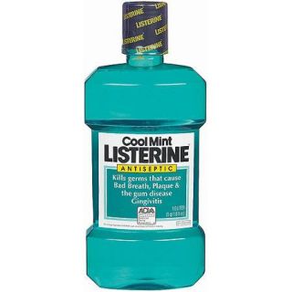 Listerine Cool Mint Antiseptic Mouthwash, 1 l