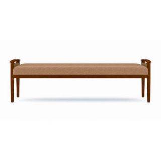 Lesro Amherst Three Seat Bench with Open Arm
