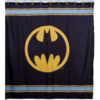 Batman Logo Fabric Shower Curtain