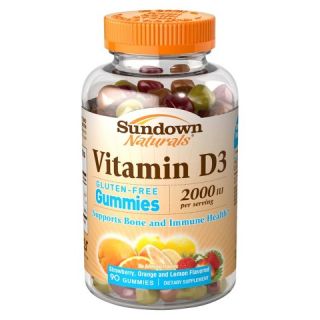 Sundown Natural Vitamin D Gummies   90 Count