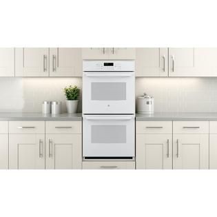 GE  27 Built In Double Wall Oven w/ True Convection   White