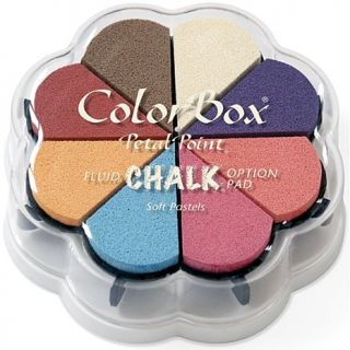 Fluid Chalk Petal Point Ink Pads   Soft Pastels   2298005