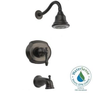 Glacier Bay Lyndhurst WaterSense Single Handle 1 Spray Tub and Shower Faucet in Oil Rubbed Bronze 873W 1016