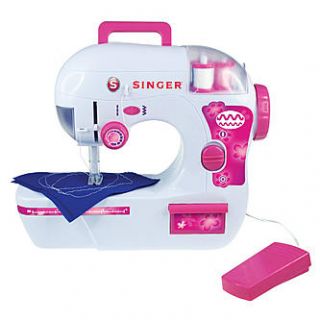 Singer Battery Operated Zigzag   Chain Stitch Sewing Machine   Pink