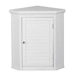 Elegant Home Elegant Home Fashions Slone Corner Wall Cabinet with 1