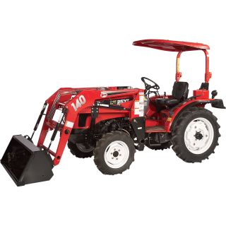 NorTrac 25XT 25 HP 4WD Tractor with Front End Loader — with Ag. Tires