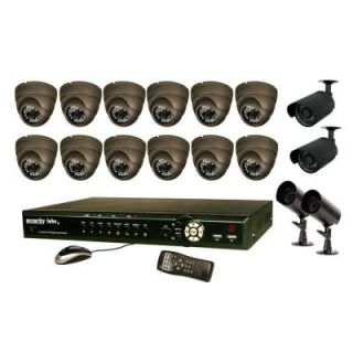 Security Labs 16 CH 1 TB Hard Drive Surveillance System with (16) 420 TVL Cameras DISCONTINUED SLM444