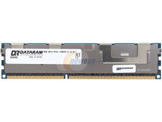 Open Box Dataram 8GB 240 Pin DDR3 SDRAM ECC Registered DDR3 1333 (PC3 10600) System Specific Memory Model DRIX1333RL/8GB