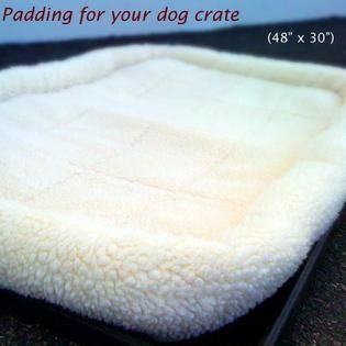 Majestic Pet  48in Majestic Pet Crate Pet Bed Mat (Sherpa)