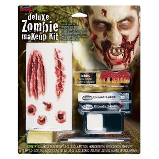 Deluxe Zombie Halloween Makeup Kit   Seasonal   Halloween   Halloween