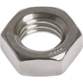 The Hillman Group 100 Count 1/4 in Stainless Steel Standard (SAE) Jam Nuts