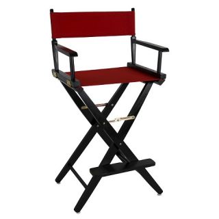 Extra Wide Directors Chair   Black Frame