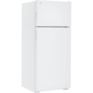 GE  18.1 cu. ft. Top Freezer Refrigerator   White ENERGY STAR®