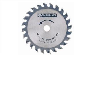 Proxxon 80 mm 24 Teeth Carbide Tipped Saw Blade 28734